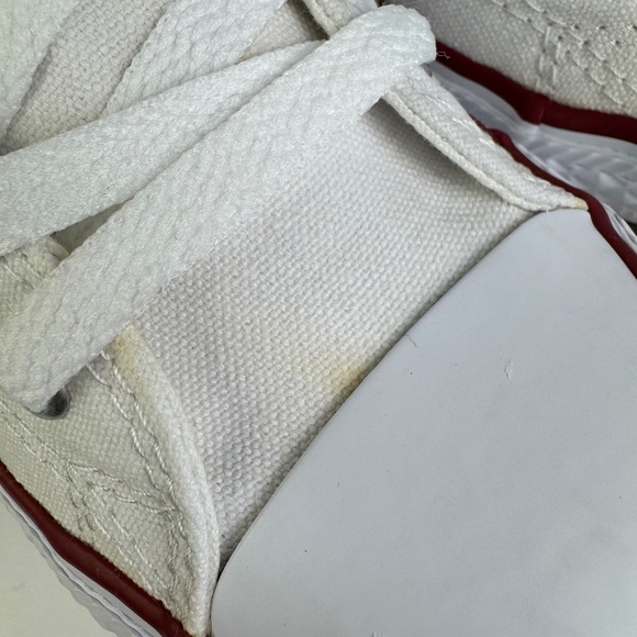 Converse All Star Chuck Taylor White Hi Top Sneakers Junior's Size 3 (Wmns 5) - Picture 13 of 13